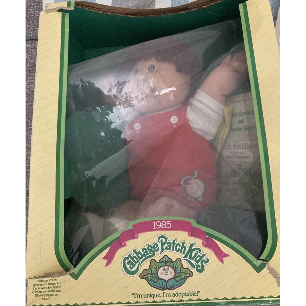 Vintage 1985 Cabbage Patch Kids Doll Coleco Original Box Xavier Roberts NIB